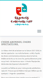 Mobile Screenshot of espaces-culturels.fr
